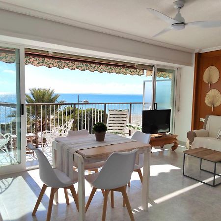 Apartamento Santa Pola Primera Linea De Playa Exteriör bild