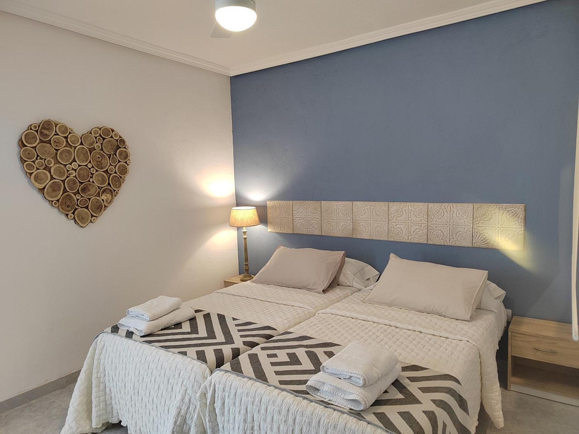 Apartamento Santa Pola Primera Linea De Playa Exteriör bild